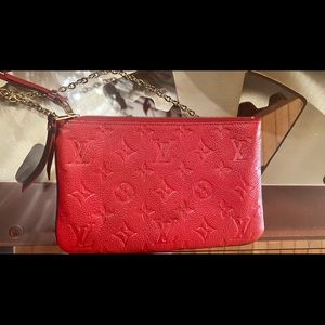 Louis Vuitton Red & Pochette